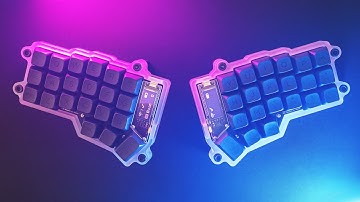 Wireless Corne keyboard perfected