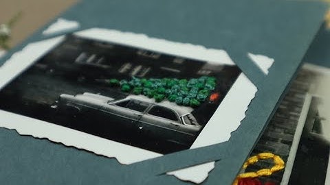 Making of my Nostalgia Holiday Cards