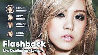 After School - Flashback (Line Distribution + Lyrics Karaoke) PATREON REQUESTED