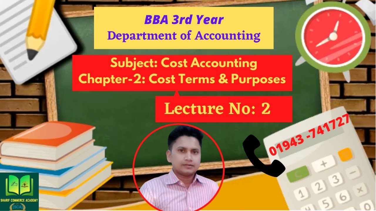 BBA 3rd Year Department Of Accounting Cost Accounting Chapter 2 Cost