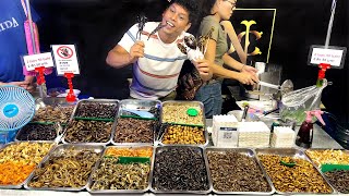 Thailand Street Food | Scorpion Cooking and Eating | Thai Food