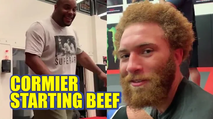 Daniel Cormier starting static between Ed Ruth & L...