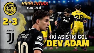 Kenan Yıldızın Etkisi Maçı Değiştirdi Bodoglimt 2-3 Juventus