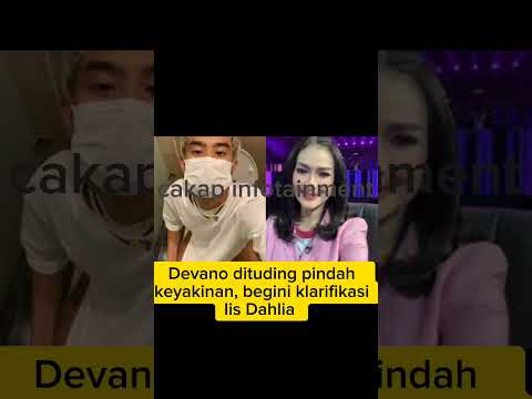 Devano dituding pindah keyakinan, begini klarifikasi Iis Dahlia #shorts