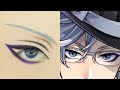 Azul Ashengrotto アズール・アーシェングロット | Tutorial: Anime Eye Makeup 308