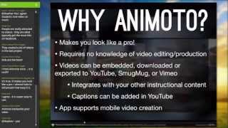 Faculty eCommons - Create Engaging Video with Animoto