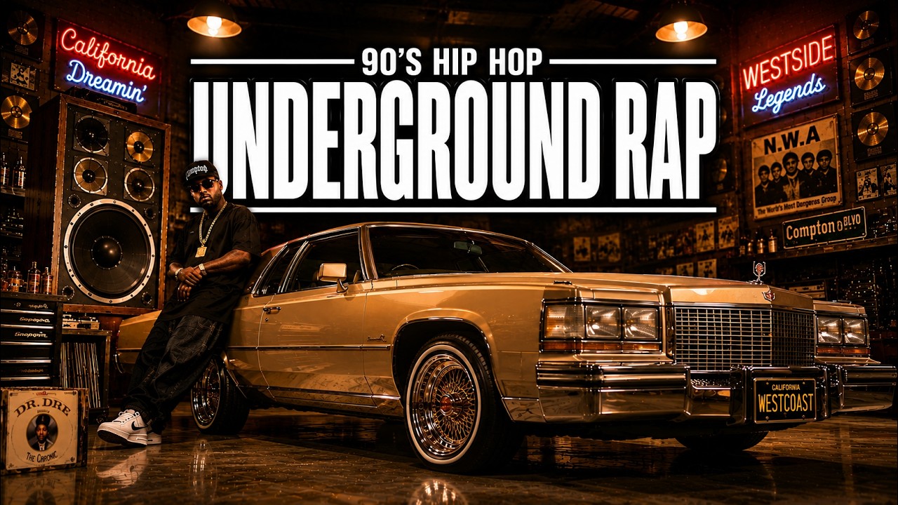 West Coast Hip Hop Rap Songs Mix | 90s Gangsta G-Funk Playlist for