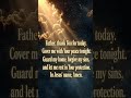 Night Prayer Before Sleep — God Protect You Tonight #God #faith #prayer #shorts