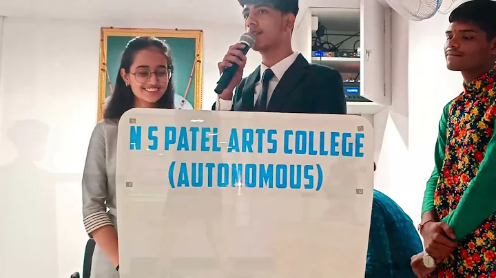 B.Voc | Student | Wellcome 2022 | N.S.Patel Arts College | Autonomous | Student Activates