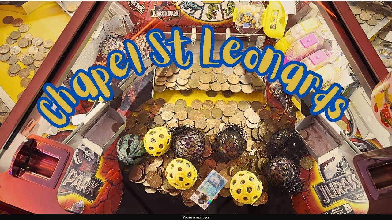 £5 CHALLENGE in CHAPEL ST LEONARDS | 2p Coin Pushers at Amusement Arcades