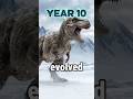 What If T-Rex Evolved in Antarctica? ❄️🦖#dinosaur #shorts #evolution