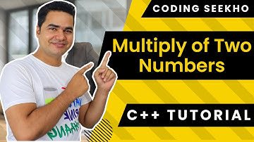 C++ Program to Multiply of Two Numbers - C++ Tutorial for Beginners in Hindi