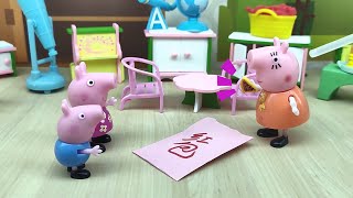 猪妈妈让乔治和佩奇拼拼图奖励红包，最后是谁得到了红包呢？