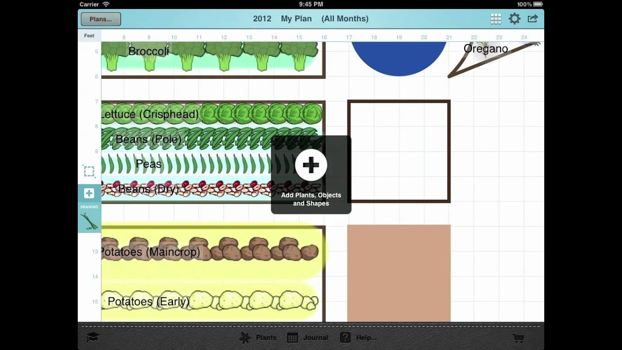 mother earth garden planner app