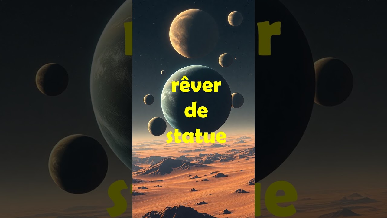 que signifie rêver de statue?/interprétation/briser/marbre/cassée/femme/ religieuse/géante