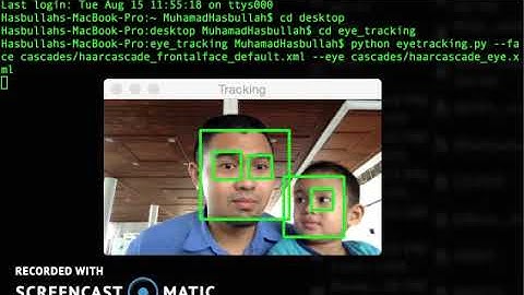 Face and Eye Tracking with Python OpenCV