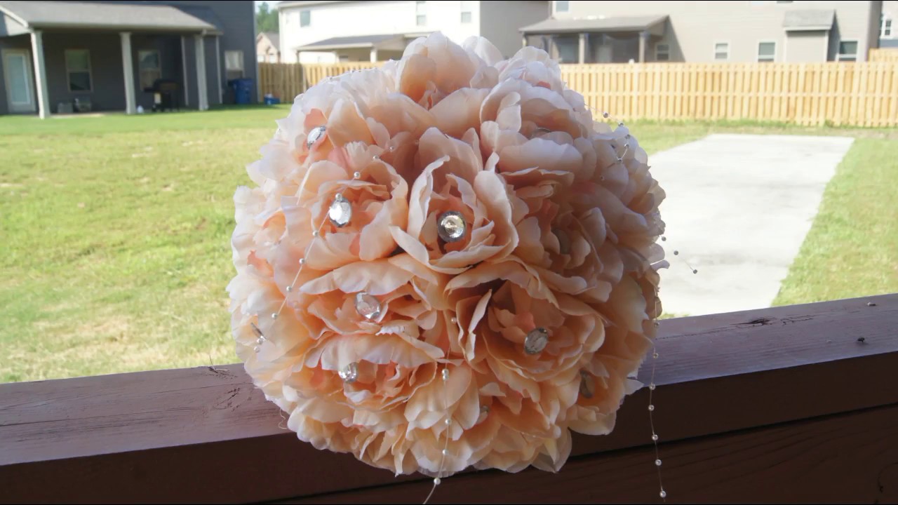Diy Pomander Wedding Centerpiece Kissing Ball Youtube