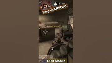 Ferg vs MORTAL COD Mobile gameplay #shorts #codm #ferg #shortvideo #mortal