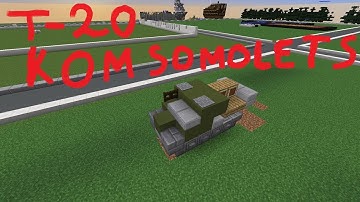MINECRAFT  Tutoriel t 20 Komsomolets