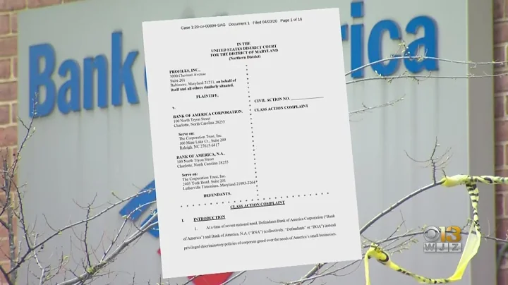 Lawsuit Accuses Bank Of America Of Prioritizing Existing Customers When Doling Out Federal Coronavir