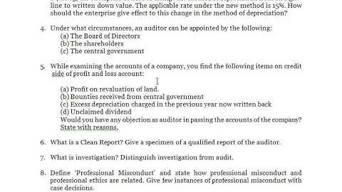 AUDITING - 1. Discuss the advantages and disadvantages of balance sheet audit.