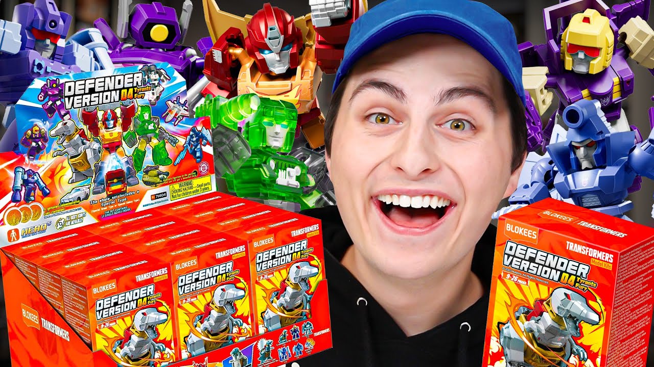 Can We Find The RARE Mystery Transformers? (Blokees DV04 Tyrants Fury)