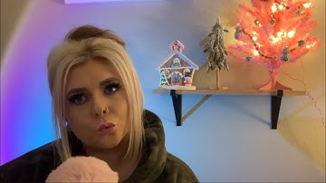 ASMR random trigger assortment & whisper ramble // book talk & chitchatting about my day