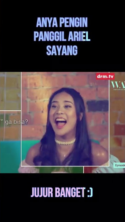Manggil 'sayang' ga bisa ya ,,, wkwk #shorts #ariel #anyageraldine