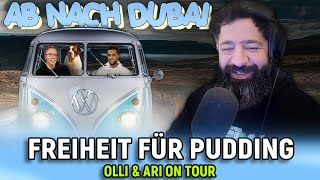 Arafat & Olli Schulz fahren nach Dubai, um den Hund von Bushido zu befreien! - #FreePudding | Rooz