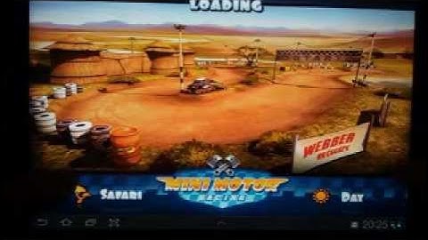Mini Motor Racing-Android App Review (on Samsung Galaxy Tab 10.1n)