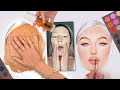 Face chart makeup tutorial  viral tiktok routine on face charts facechart