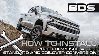 2019+ Chevy 1500  4' Lift | How to Install