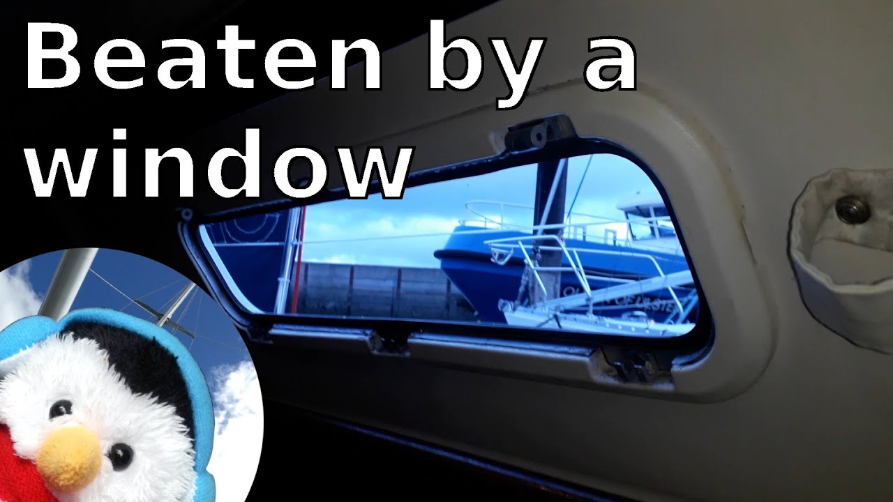 Portlights - Replacing sailboat windows - Winter Sailing - Ep. 122