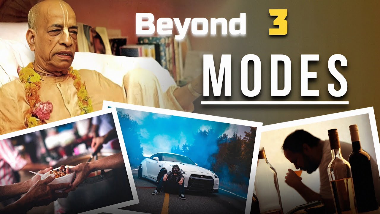 Way to Go Beyond three modes of material nature | 3 modes | Prabhupad