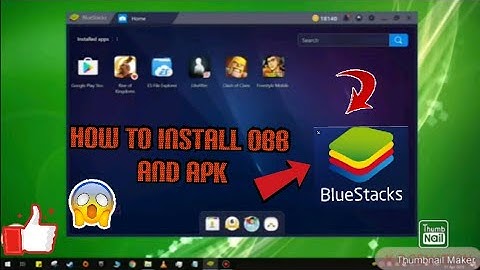 HOW to install apk and obb file of any game|| bluestacks 4||