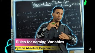 "Python Tutorial #3 | 7 Golden Rules for Naming Variables Correctly 🧠💡"