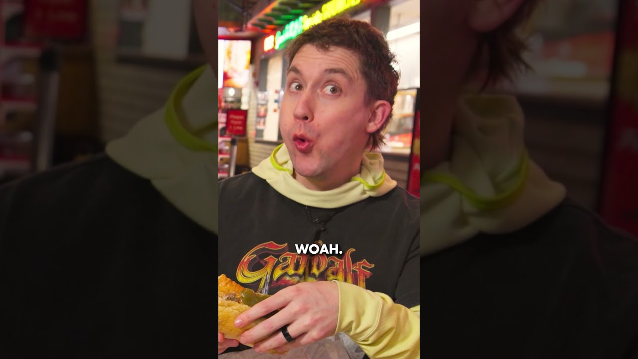 Two Brits try Portillo's Italian Beef Sandwich!