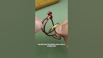 How long will it take you to remove this ring?#puzzle#iq#iqtest
