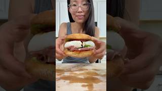The best prosciutto sandwich using ingredients from Costco #prosciutto #burrata #pesto