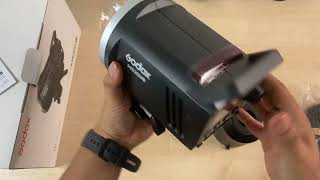 Unboxing  GODOX MS300v studio flash light