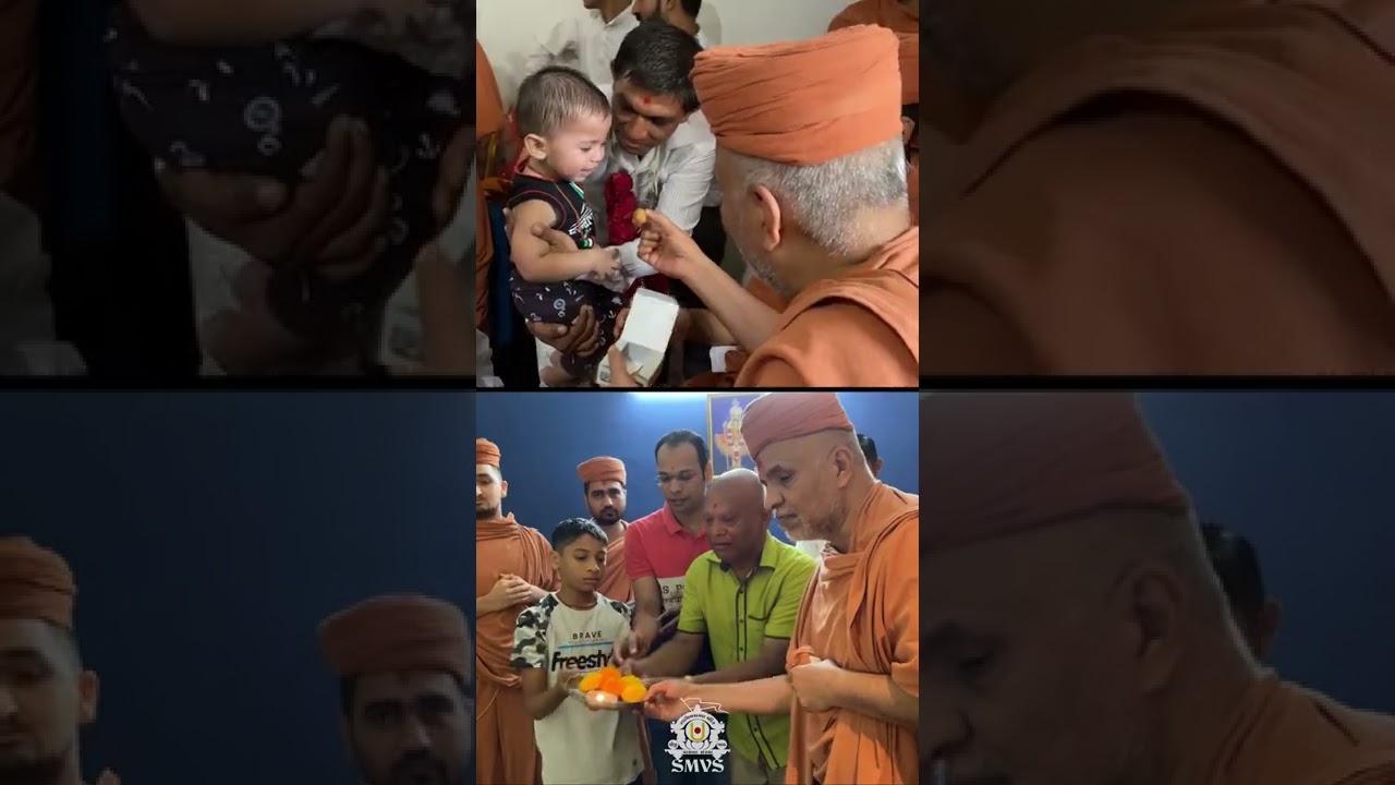 Guruji HDH Swamishri Gota Padharamani   HDH Swamishri Vicharan 2022   