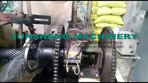 plastic net pipe machine with rotary die head