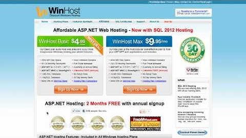 WinHost.com Hosting Reviews (Win Host)