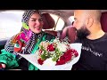 مقلب الغيره في زوجي زميلي جابلي ورد اول مره يمد ايده عليا 