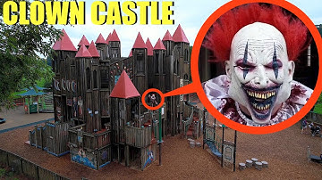 when you see this Clown inside of Clown Castle Playground RUN AWAY FAST!! (It
