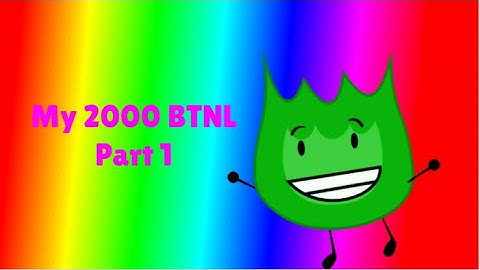 My By The Numbers List (2000 Edition) (Part 1)