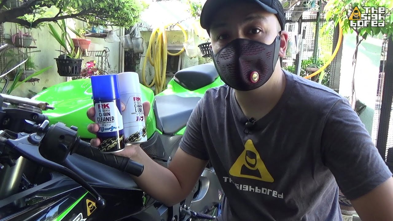 RK Takasago Chain Cleaner Chain Lube Test and review YouTube