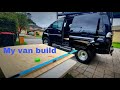 Mitsubishi Delica van build.