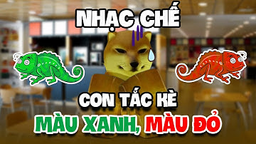 CON TẮC KÈ MÀU XANH MÀU ĐỎ PHIÊN BẢN ROBLOX