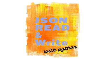 Json Read Write Python